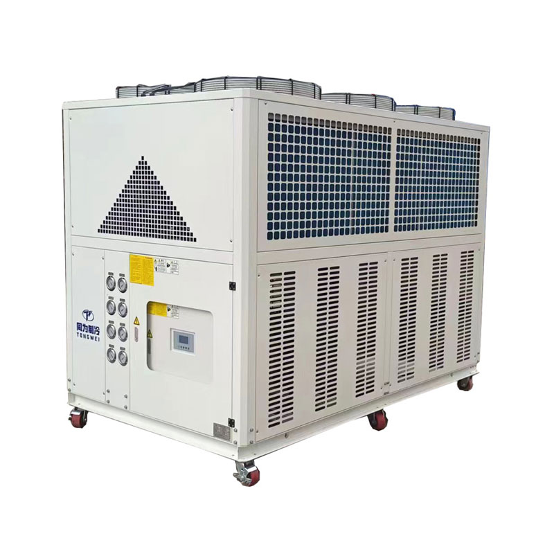 40톤 산업용 공냉식 스크롤 압축기 냉각기