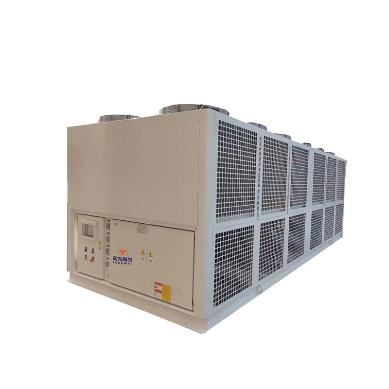 Industrial Air Cooled Screw Compressor Glycol Chiller 0C