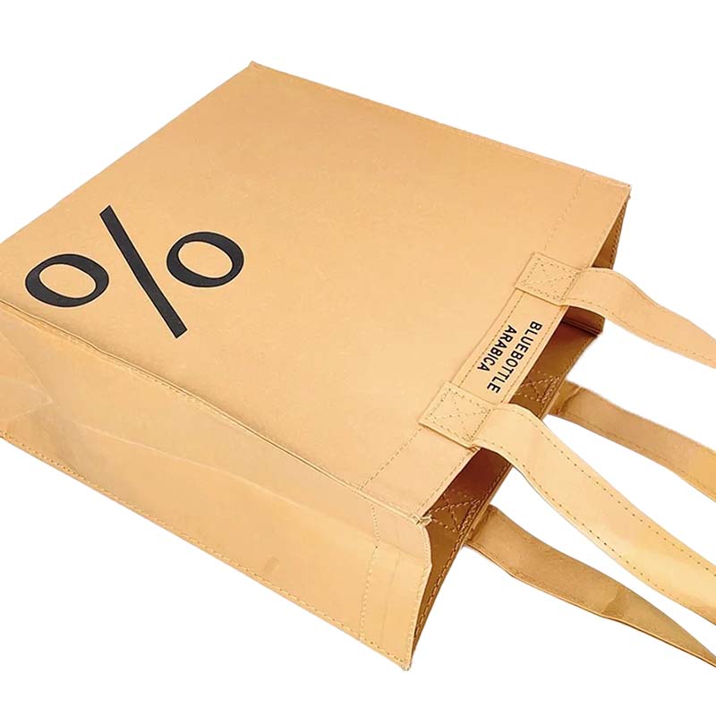 Washable Kraft Paper Tote Bag