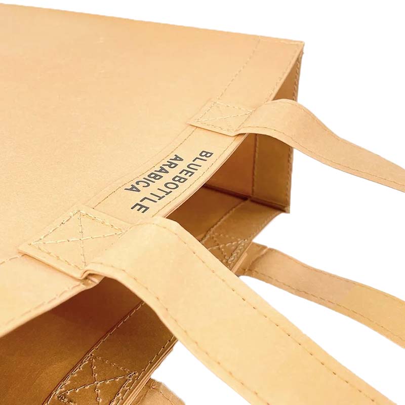 Washable Kraft Paper Tote Bag