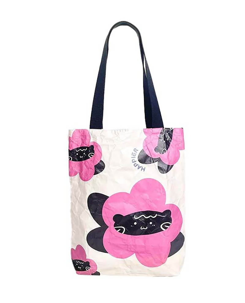 Tyvek Tote Bag With CMYK Printing