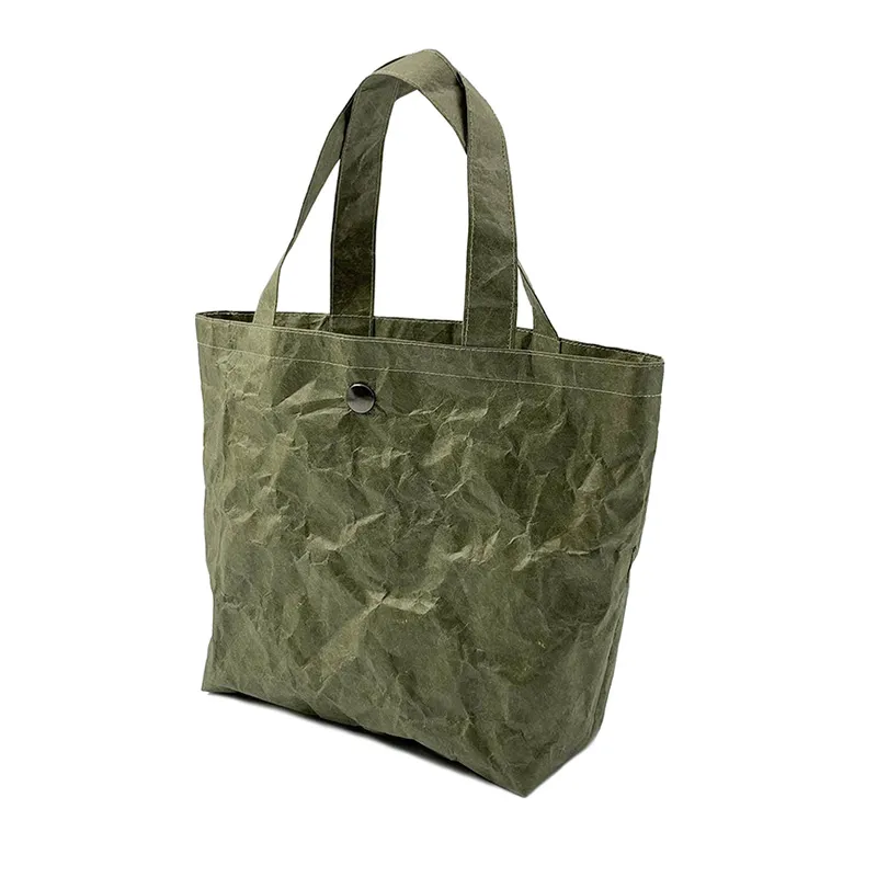 Tyvek Tote Bag With Closure