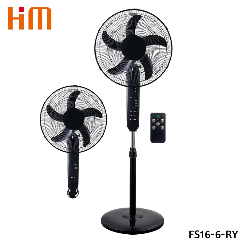 16 Inch Pedestal Fan Round Base With Remote Control