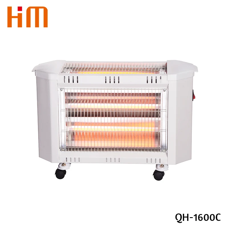 3 Sides Heating Quartz Heater 6 Bars