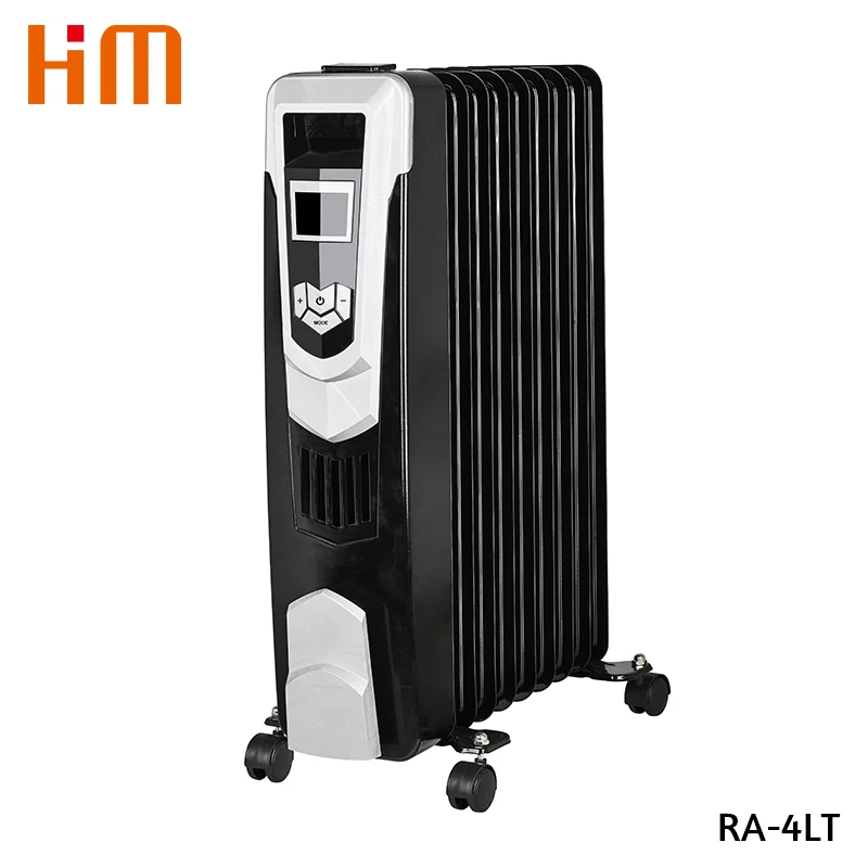 Oil Heater Triple Overheat Protection With LCD Dispaly