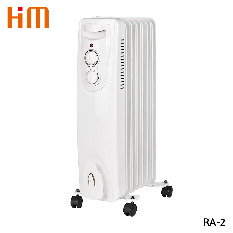 Oil Heater With Thermostat And Cord Storage