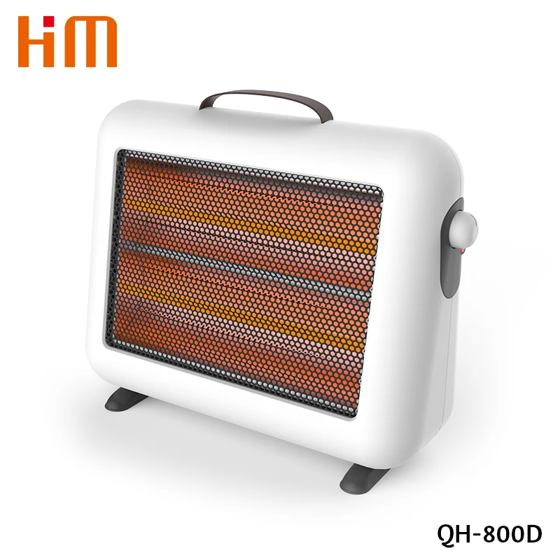 Quartz Heater With Handle And Tip Over Switch