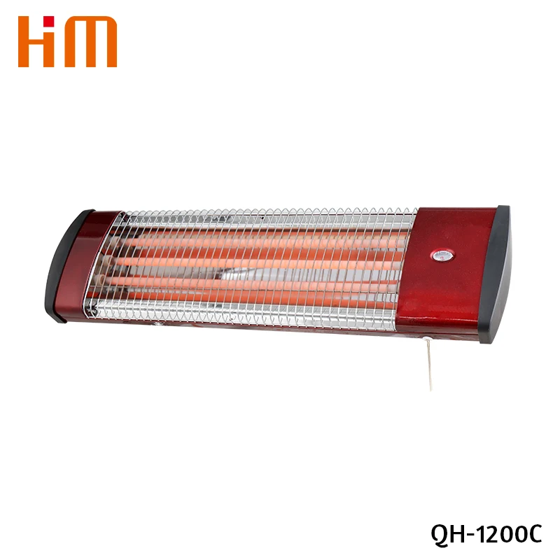 Wall mounted Quartz Heater with Safety Protection Grill
