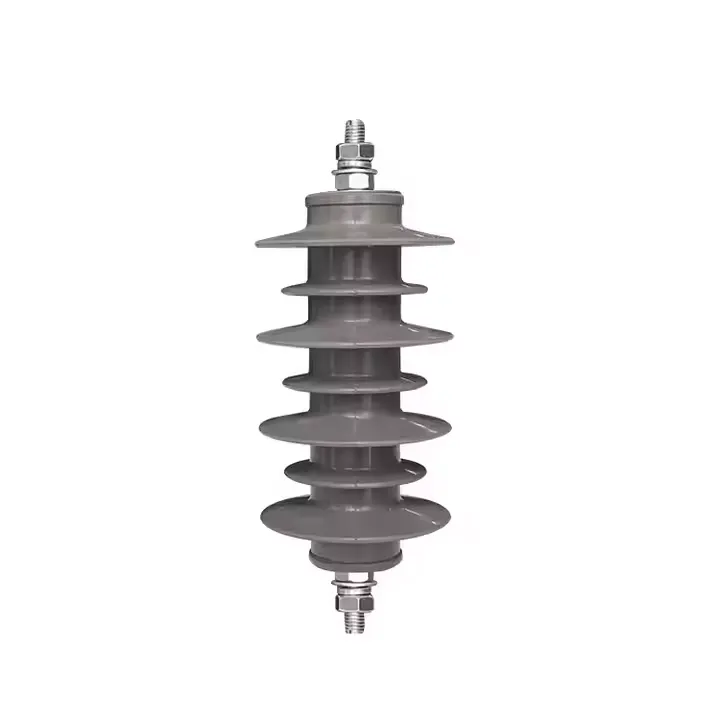 10kv 20kv 33kv 110kv silicone composite polymer gapless metal zinc oxide lightning surge arrester metal oxide arrester