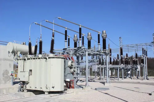 Box-type substation installation and cheme