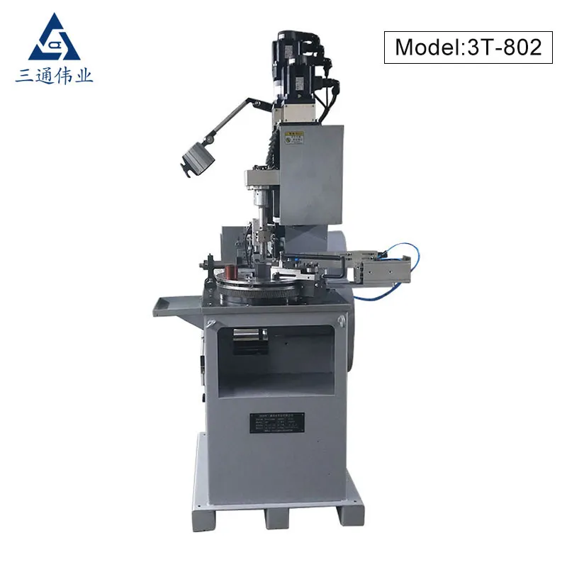 Máquina de enrolamento vertical de bobina plana com furo circular de grande diâmetro