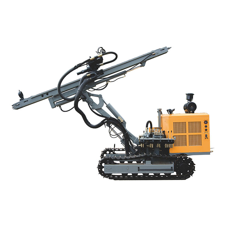 Crawler Mounted Automatic Rod Exchange DTH Drilling Rig