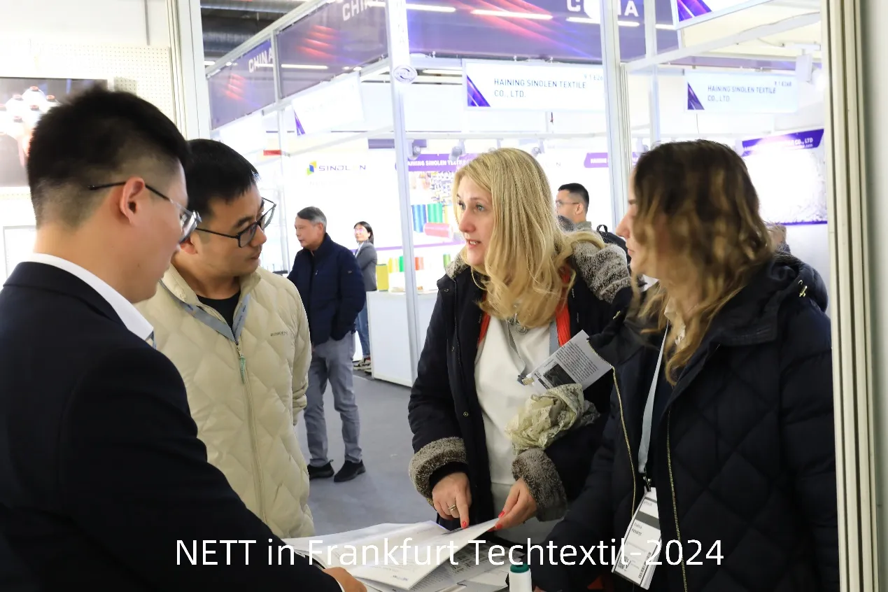 Support the ultra-clean production of TTF, NETT FLONtex® liquid filtration industry at the German trade fair for industrial textiles and nonwovens