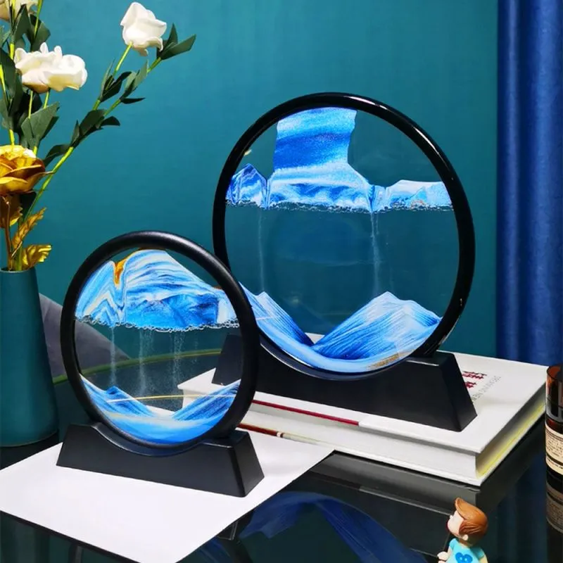 3D живопис с плаващи пясъци Стъклени занаяти