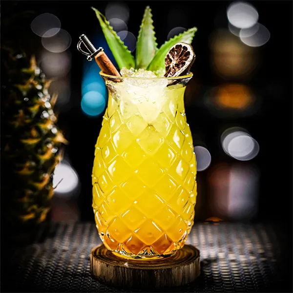 bicchiere da cocktail in vetro da bar