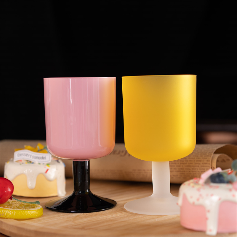 Colorful tall drink cup