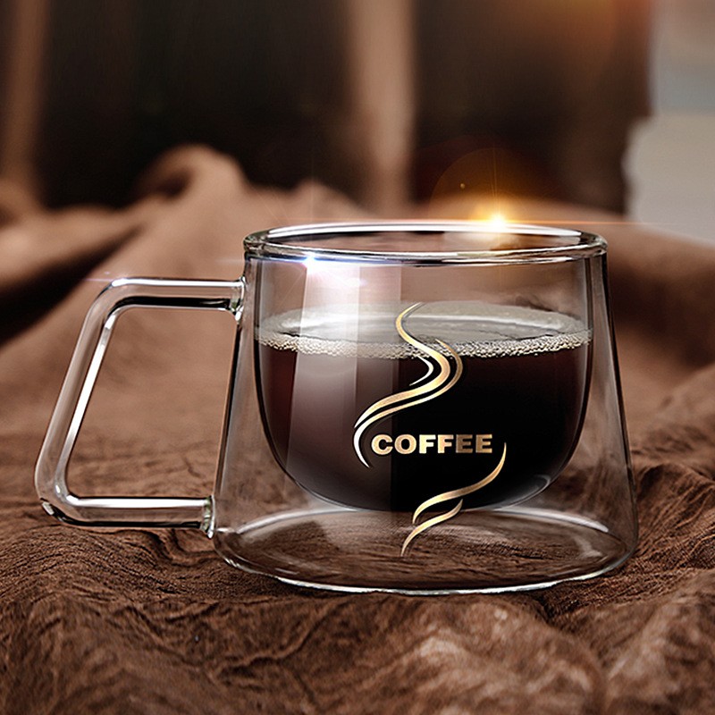 Double Wall Glass Coffee Cup