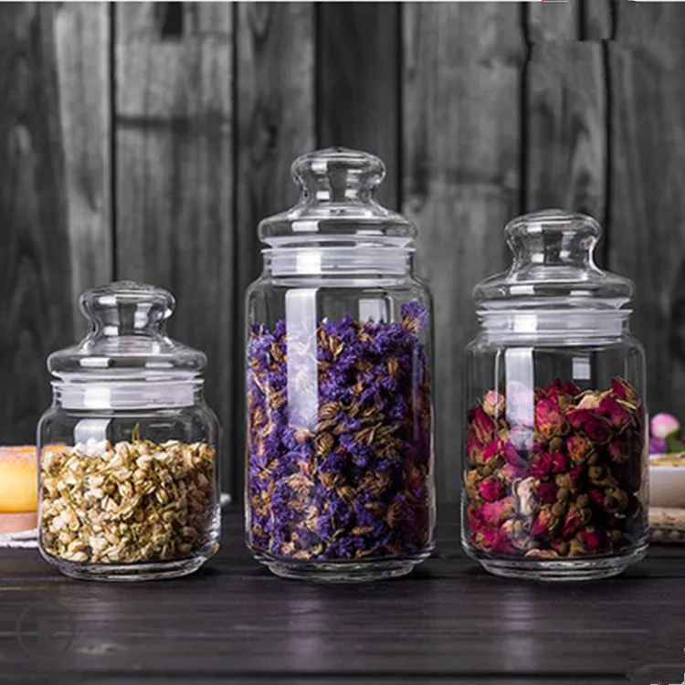 Glass Scented Tea Sealed Jar Series