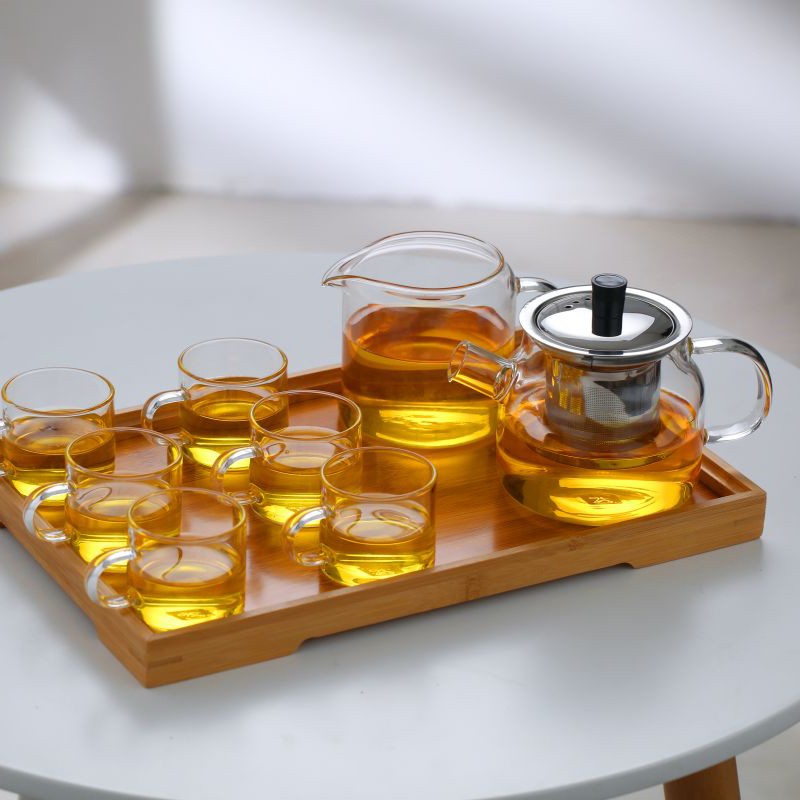 Healthy tea glass tea set