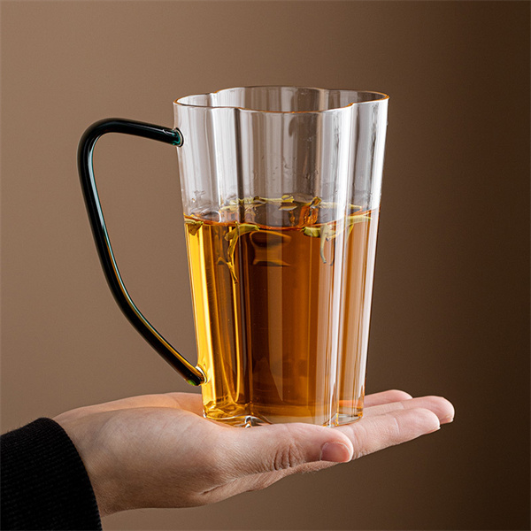 High-end household glass tea cup