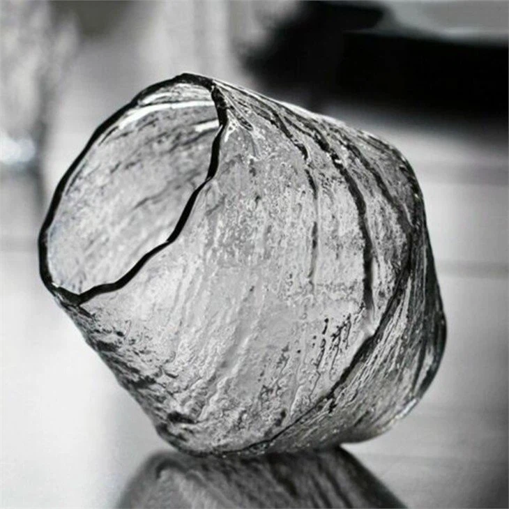 لیوان ویسکی با شیشه چکشی ژاپنی