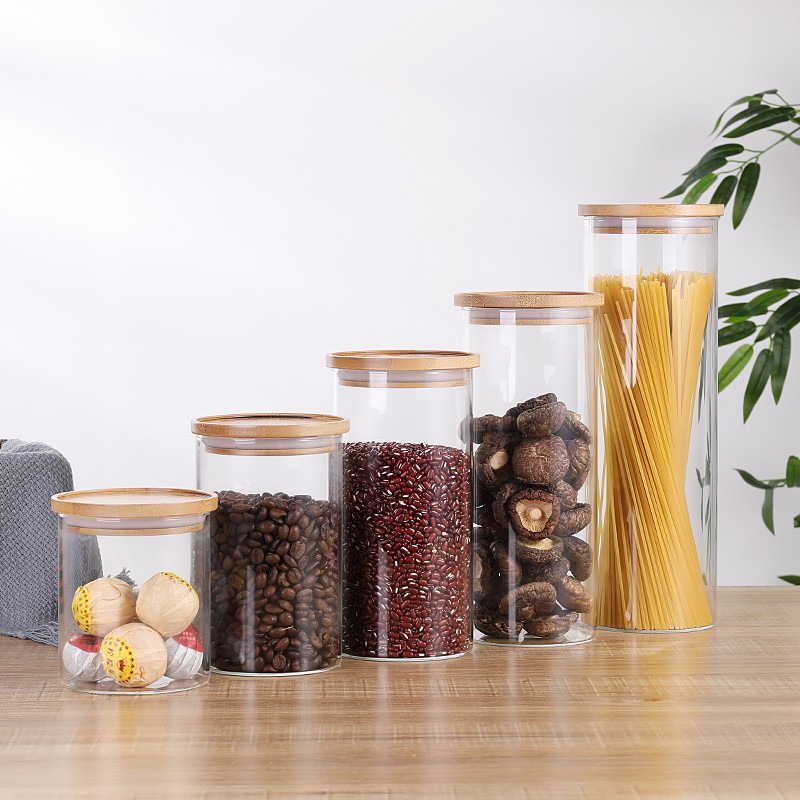 Kitchen Glass Storage Jars