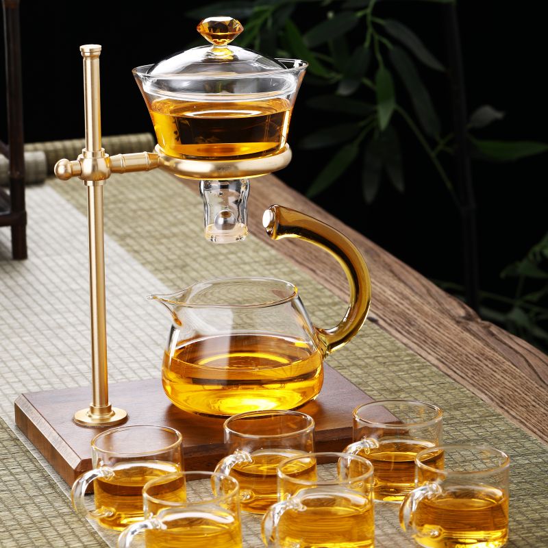 Magnetic Glass Tea Set