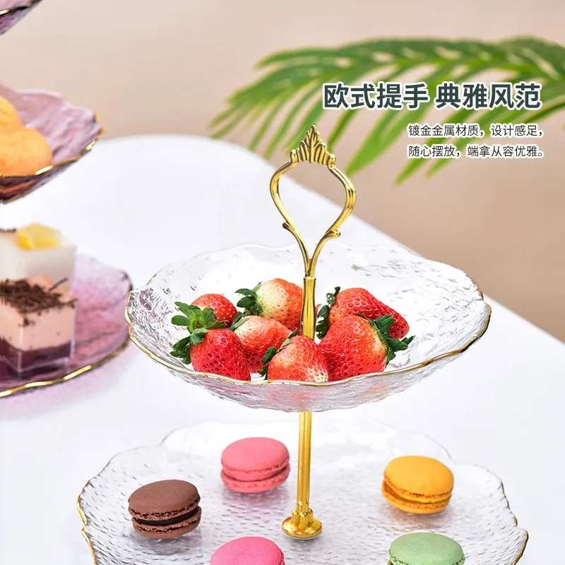 Multilayer Glass Fruit Bowl