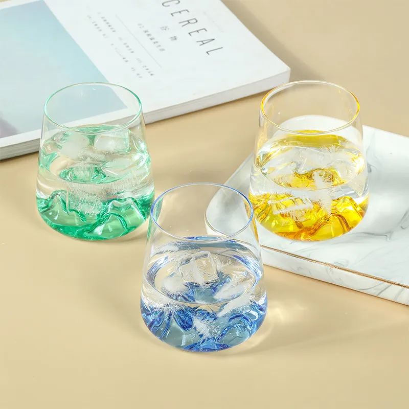 Nordic Style Creative Volcano Glass Water Cup