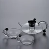 Nordic style glass tea set
