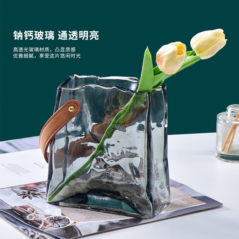 Portable Glass Vase