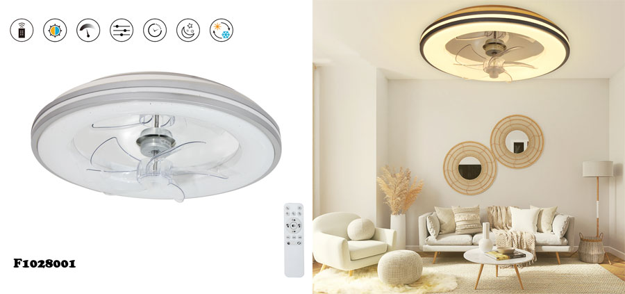 low profile ceiling fan with light