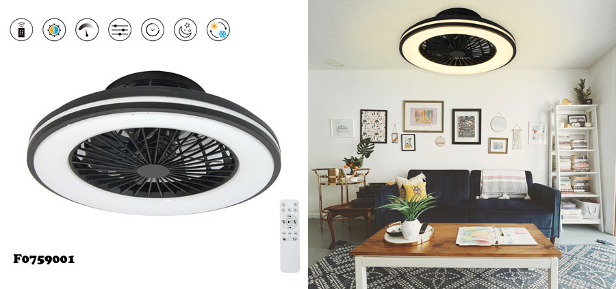 ceiling light fan light decorative ring