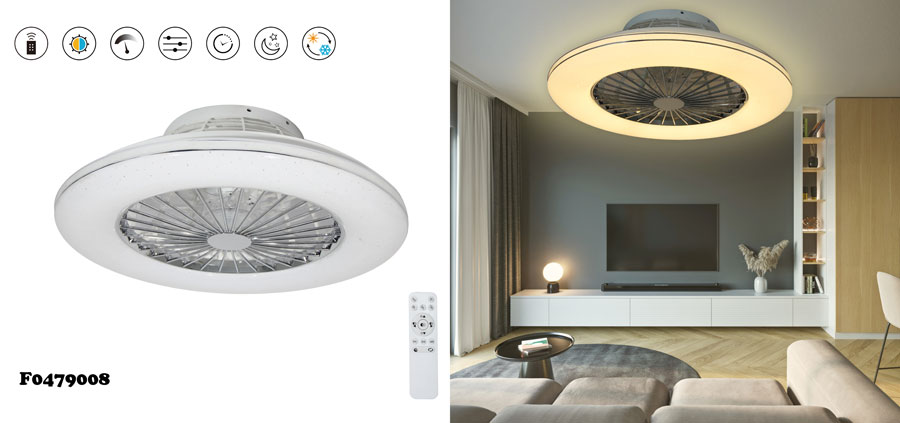 Ceiling Fan Lamp Intelligent