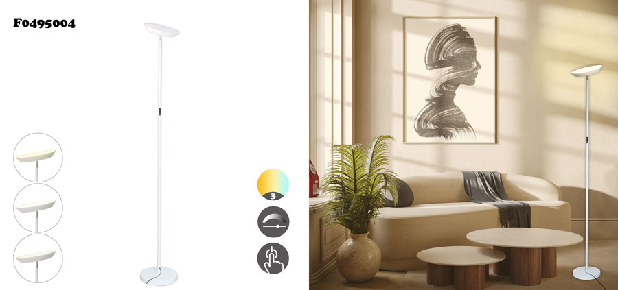 Dimmable LED Floor Lamp