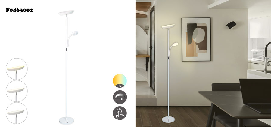 mother and child LED floor lamp