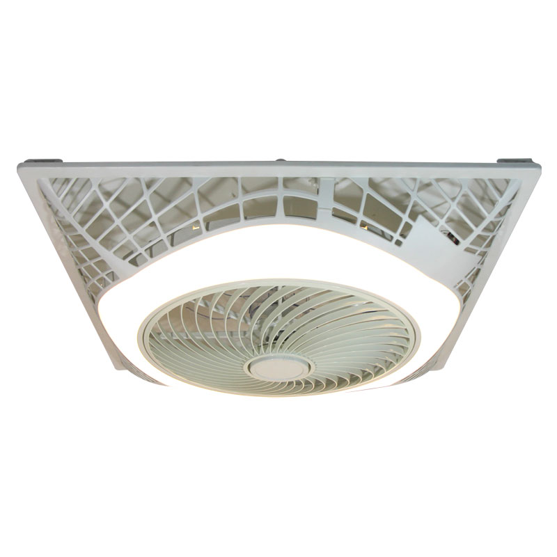 Lampe de ventilateur de plafond encastrée adaptée au bureau