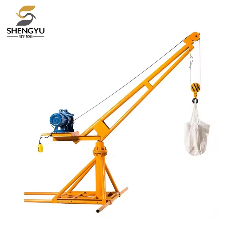 1T Split Type Construction Mini Crane