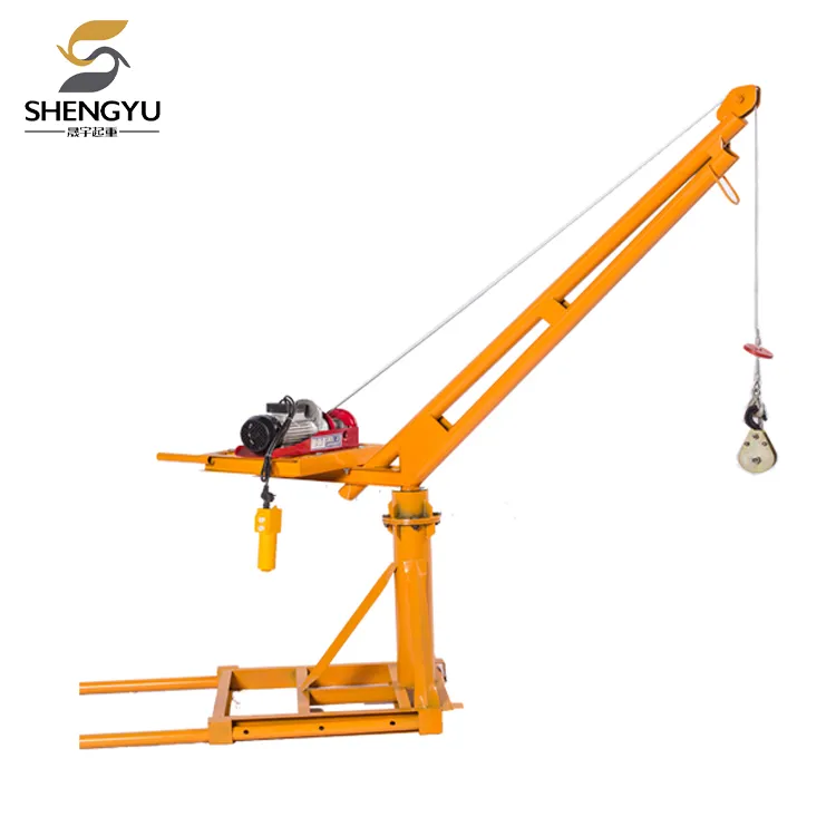 500kg Construction Outdoor Mini Crane