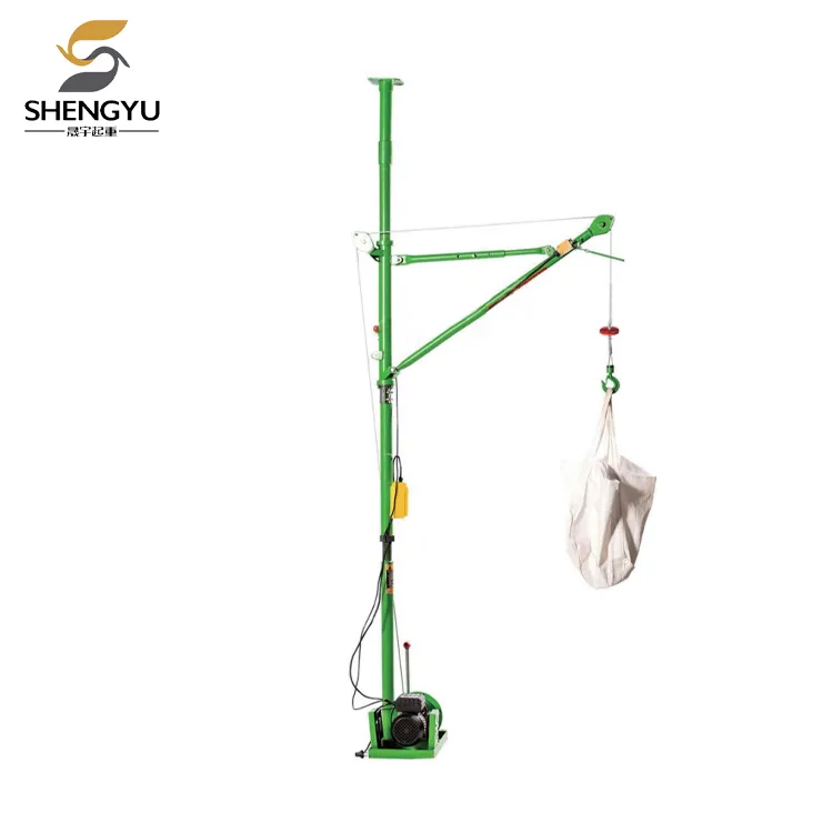 Indoor Single Column Electric Mini Crane