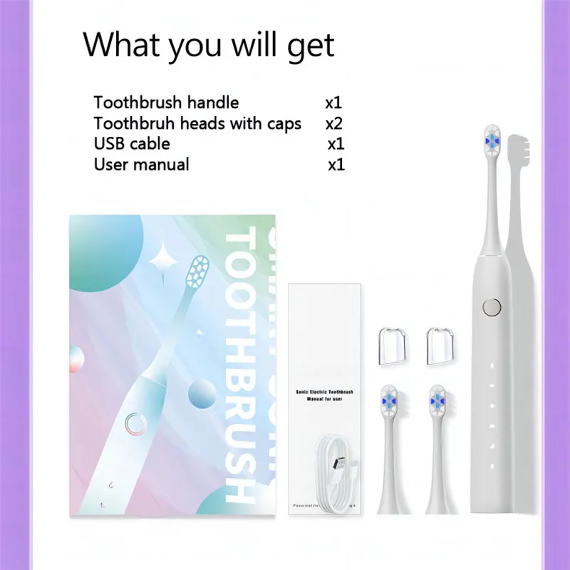 wholesale nuevo cepillo de dientes eléctrico sónico