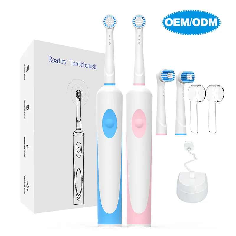 Soft Bristles Rotating Electric Toothbrush