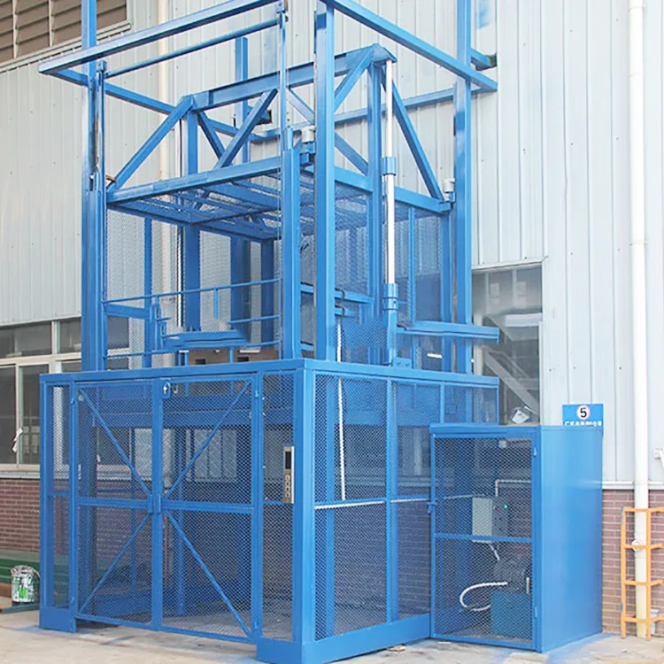 Freestanding Freight Elevator