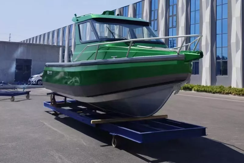 Allheart 25-футовая алюминиевая лодка с каютами Роскошная лодка Рыбацкие лодки