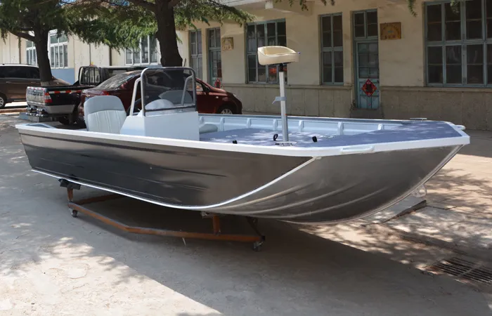 ALLheart алуминиумски брз чамец Dinghy Fisher 500 со конзола