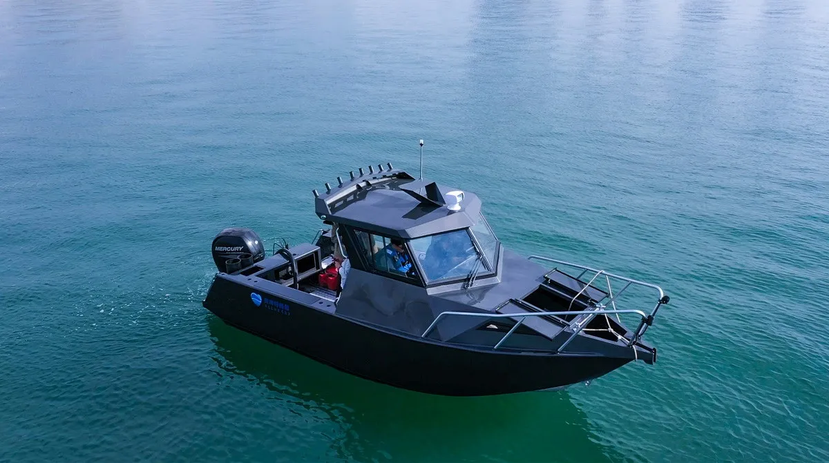 Рибарски брод ALLheart 24FT од алуминиумска легура Ајкула 750