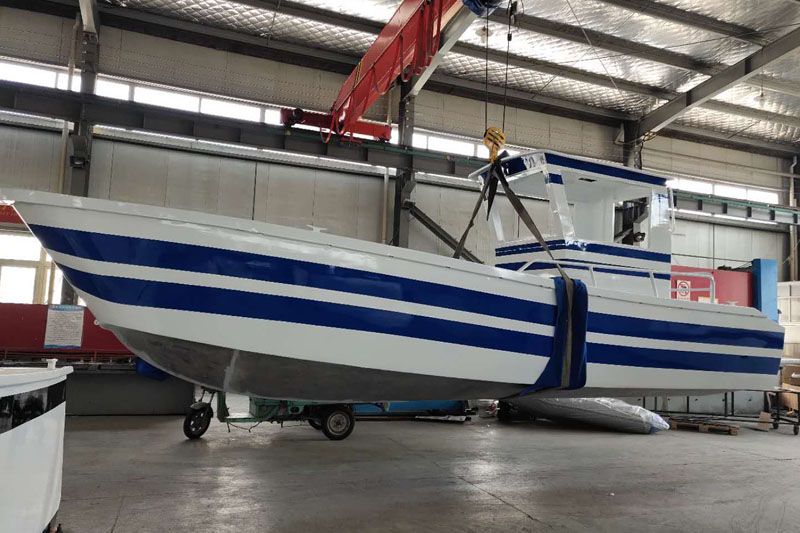 Aliuminio Landing Craft 26 pėdų darbinė valtis