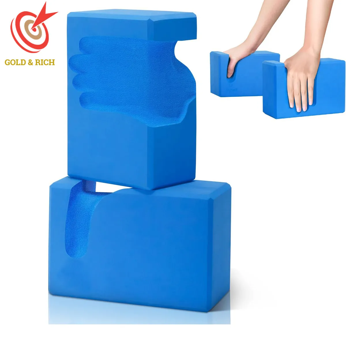 Palm EVA Yoga Blocks