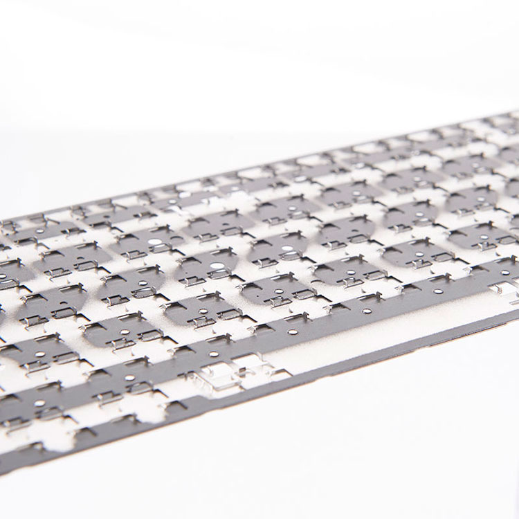 Precisionsstämplade tangentbordskomponenter i aluminium