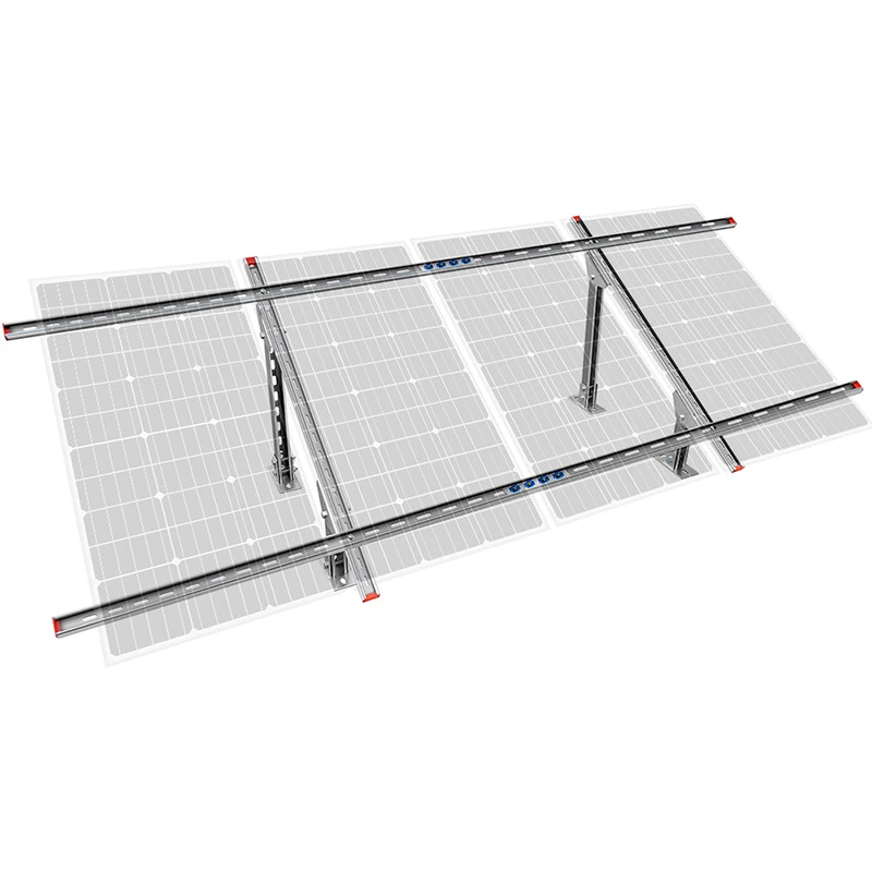 Panneaux photovoltaïques solaires en profilé d'aluminium